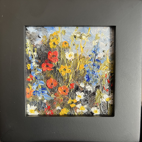Click to view detail for Floral Splendor 3x3 $100